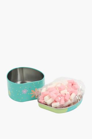 Easter Tin With Marshmallows