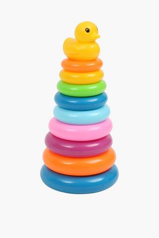 Plastic Duck Stacking Toy