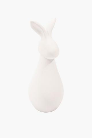 Cleaver Bunny Statue,  11x26cm