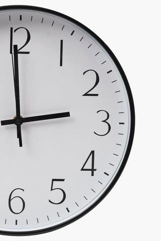 Quartz Basic Clock, 30cm
