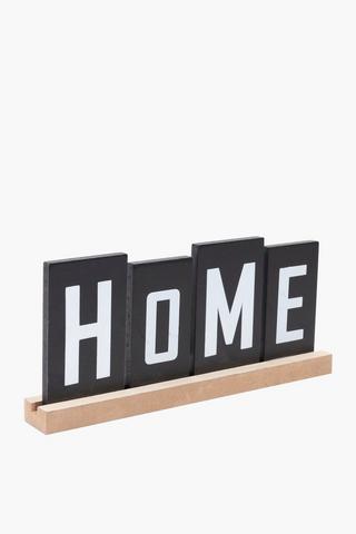 Mdf Home Sign, 25x11cm