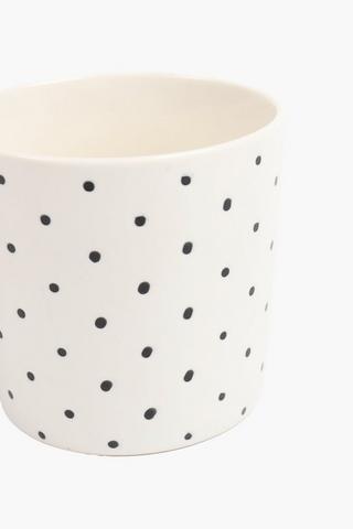 Stoneware Polka Dot Mug