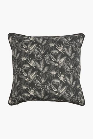 Premium U+g Pluto Tropic Cotton Feather Scatter Cushion, 60x60cm