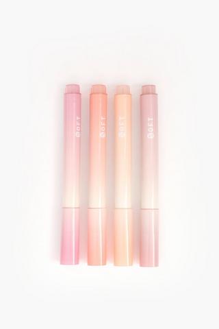 4 Pack Gradual Highlighters