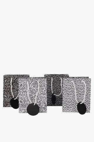 4 Pack Gift Bag Set Small