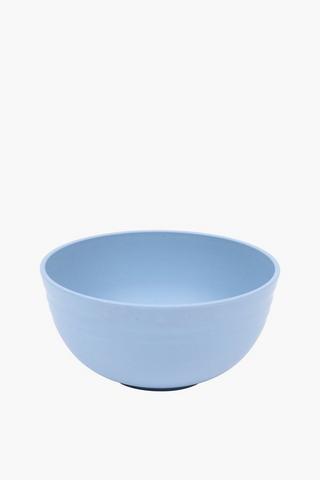 Rib Speckled Plastic Bowl
