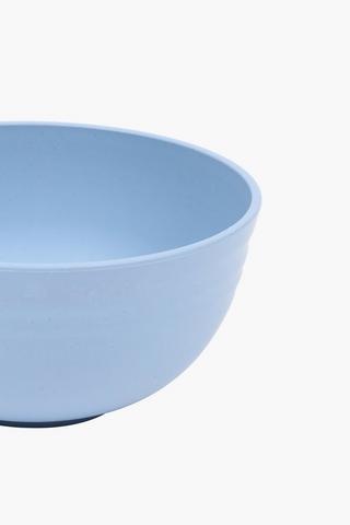 Rib Speckled Plastic Bowl