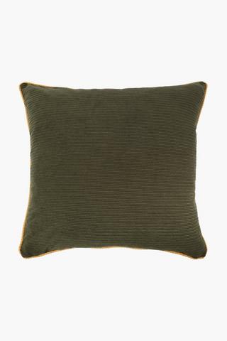 Premium Textured Cord Feather Scatter Cushion, 60x60cm
