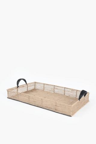 Rope And Weave Decor Tray, 40x60cm