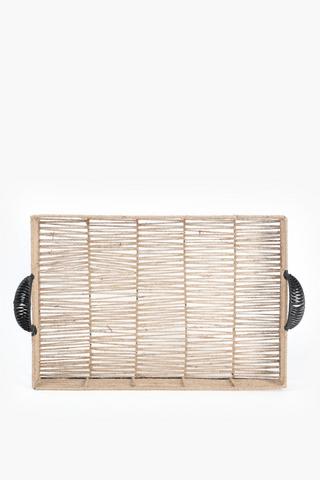 Rope And Weave Decor Tray, 40x60cm