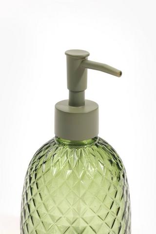 Cut Glass Soap Dispenser