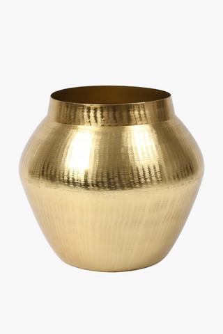 Antique Hammered Vase