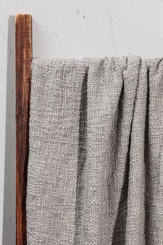 Premium Cotton Chunky Slub Throw, 140x180cm