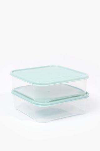 Evo Lunch Box 2 Piece Set, 600ml