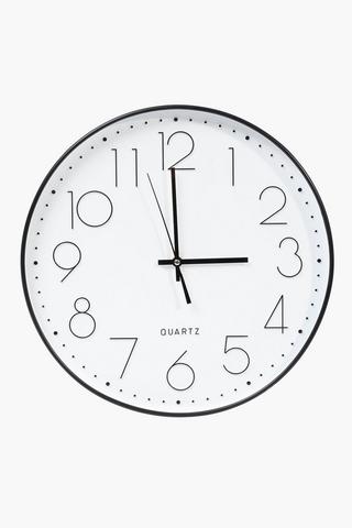 Quartz Basic Clock, 40cm