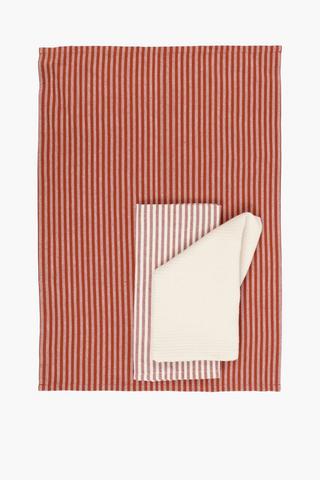 3 Pack Lola Stripe Tea Towels