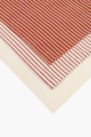 3 Pack Lola Stripe Tea Towels
