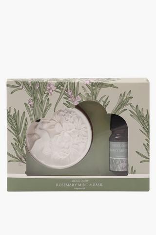 Rosemary Mint And Basil Fragrance Set