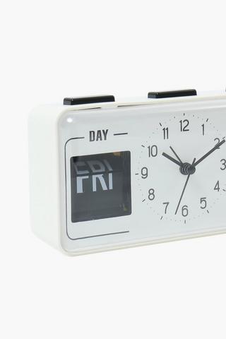 Retro Calendar Clock