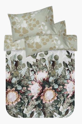 Soft Touch Newgate Protea Reversible Duvet Cover Set