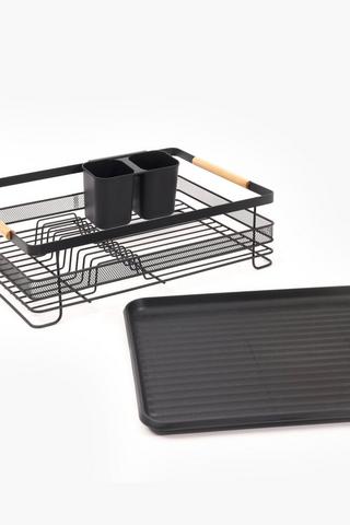 Bamboo Mesh Dish Rack