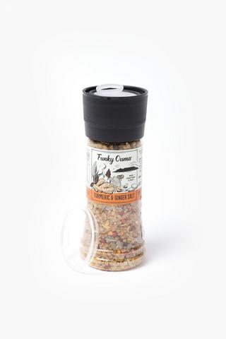 Funky Ouma Tumeric And Ginger Salt Grinder,280g