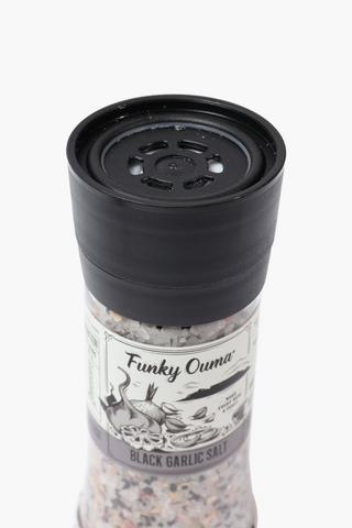 Funky Ouma Black Garlic Salt Grinder,260g