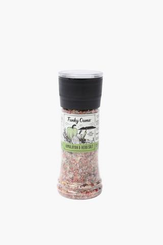 Funky Ouma Himalayan And Herb Salt Grinder,280g