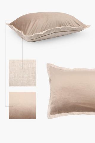 Velvet Plain Scatter Cushion, 60x90cm