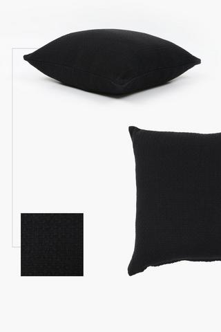 Chunky Cotton Square Cushion, 60x60cm