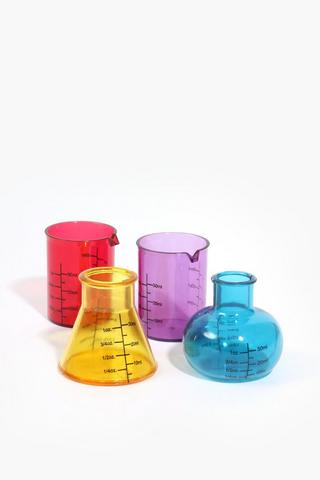 4 Piece Chemistry Shot Glasses