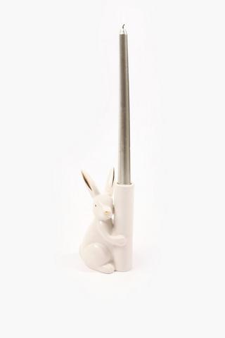 Bunny Hug Candle Holder, 10x15cm