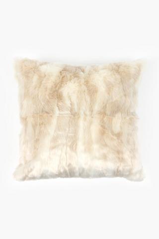 Faux Fur Scatter Cushion, 50x50cm