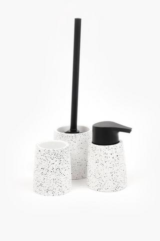 Cement Speckle Toilet Brush