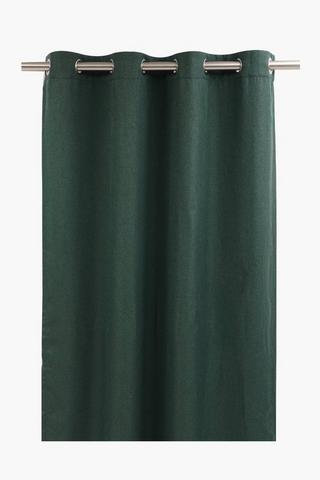 Lucca Block Out Eyelet Curtain, 140x225cm
