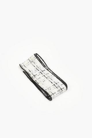 Woven Checks Ribbon