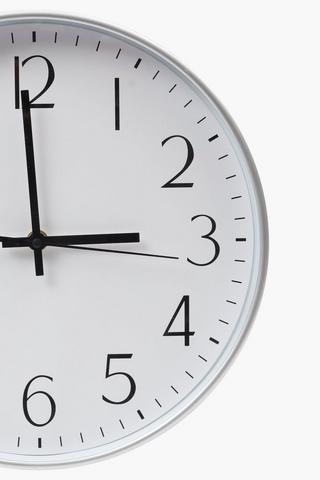 Quartz Basic Clock, 30cm