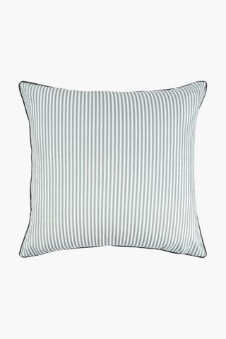 Printed Porter Leaf Feather Filled Scatter Cushion, 60x60cm