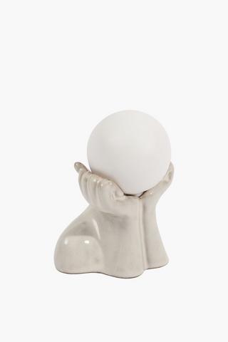 Mystic Orb Lamp, 13x15cm