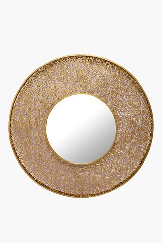 Heroic Metal Mirror, 80cm