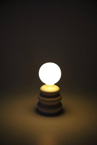 Pebble Stack Lamp, 9x19cm