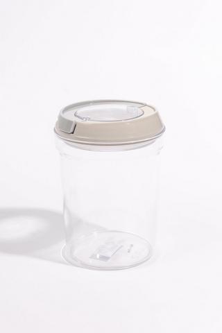 Plastic Storage Jar, Medium