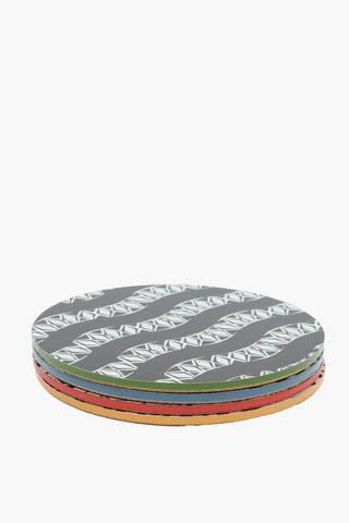 Colab Talent Mkhwanazi 4 Pack Coasters
