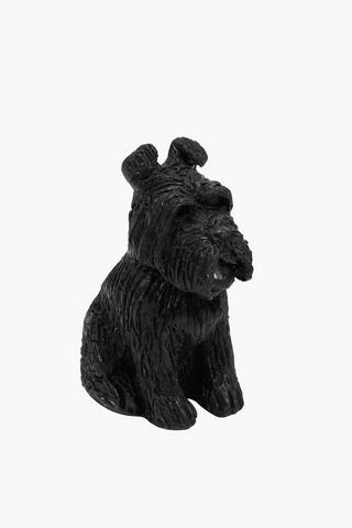 Resin Dog Statue, 6x6cm