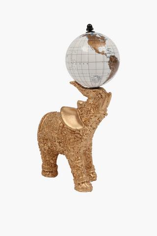 Ellie Globe Statue, 12x19cm