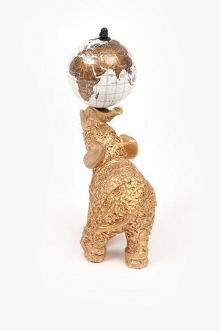 Ellie Globe Statue, 12x19cm