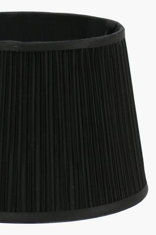Pleated Drum Lampshade, 32x25cm