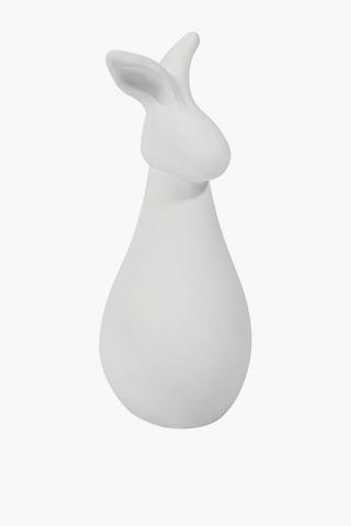 Cleaver Bunny Statue, 11x26cm