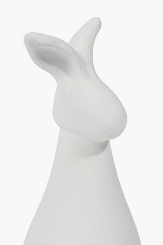 Cleaver Bunny Statue, 11x26cm