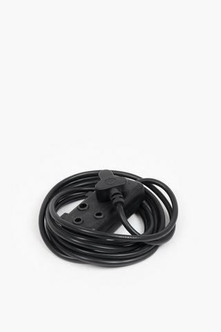 3m Extension Cord With 2 Way Plug